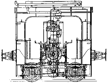 Lok der Nienburger Glasfabrik 1890