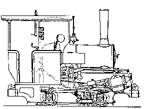 Schmalspurige Zahnradlok von SLM