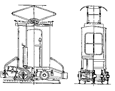 Skizze der UEG-Lok